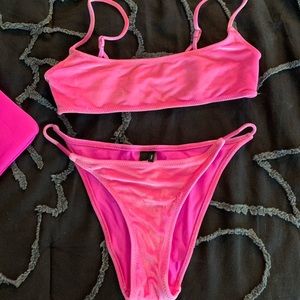 Triangl Faye velvet bikini